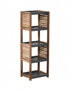 MUEBLE 5 ESTANTES ACACIA Y...